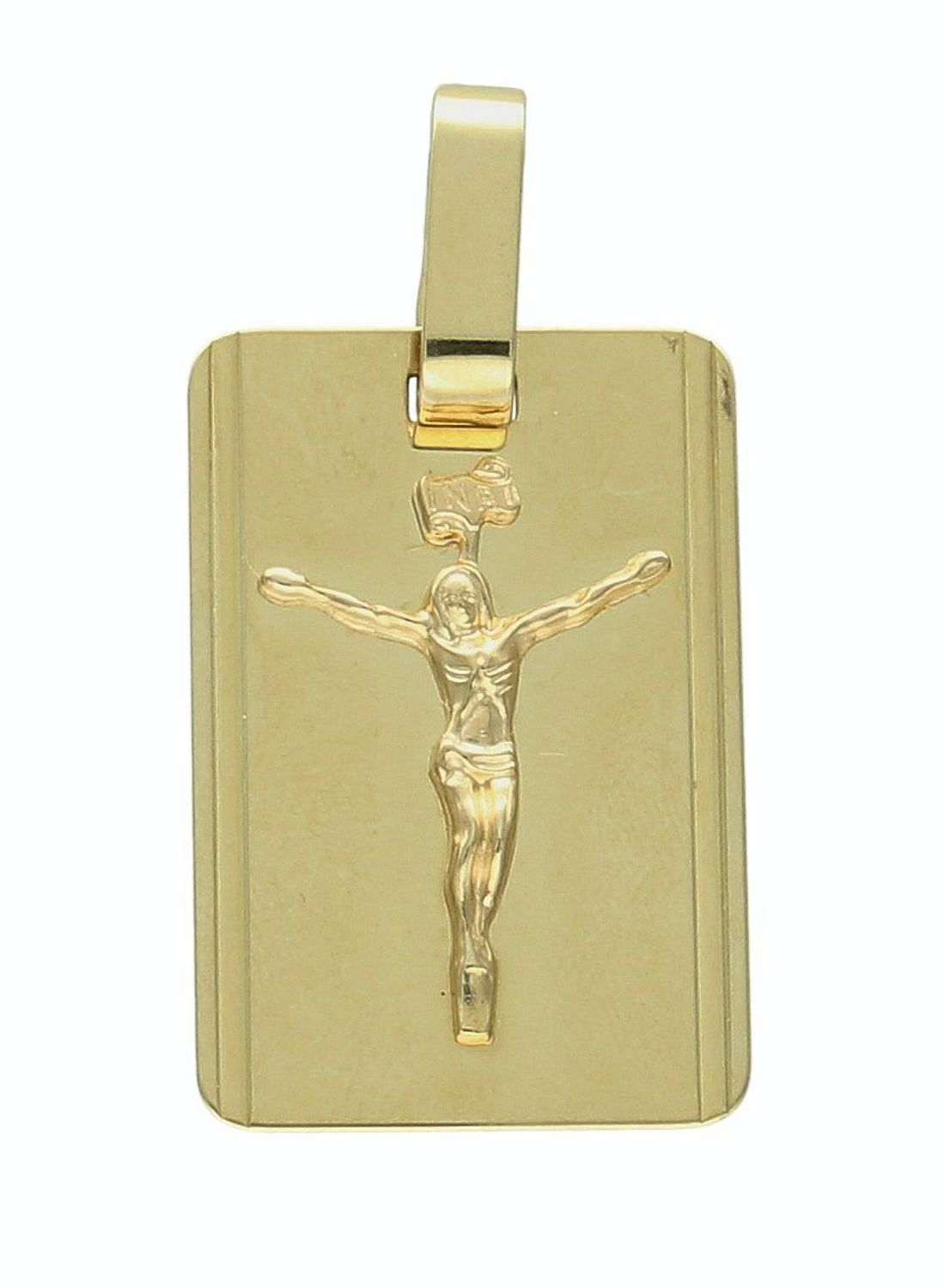 Złota zawieszka 585 blaszka z wizerunki.jpg